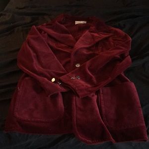 Velvet blazer